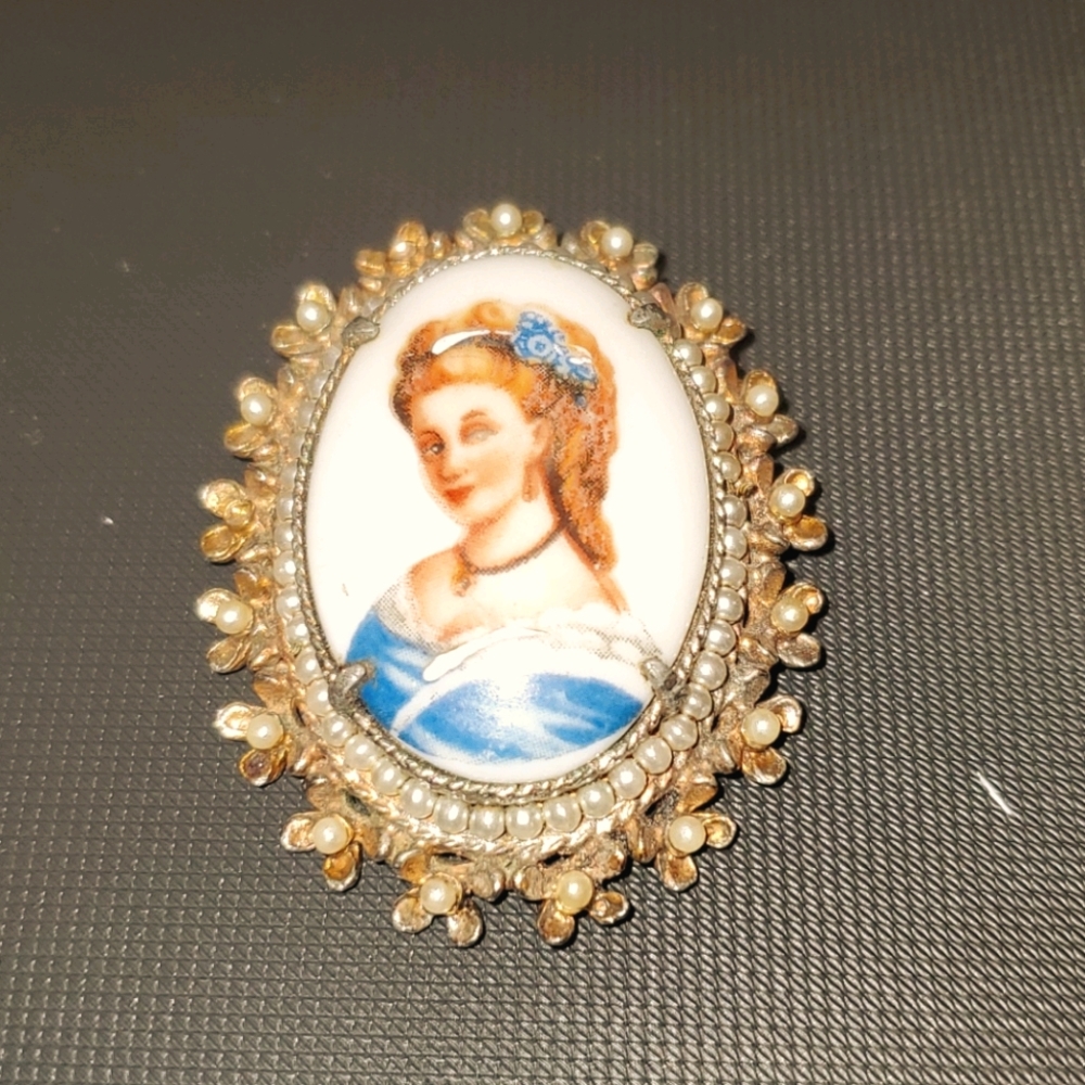 Brooch from Limoges France